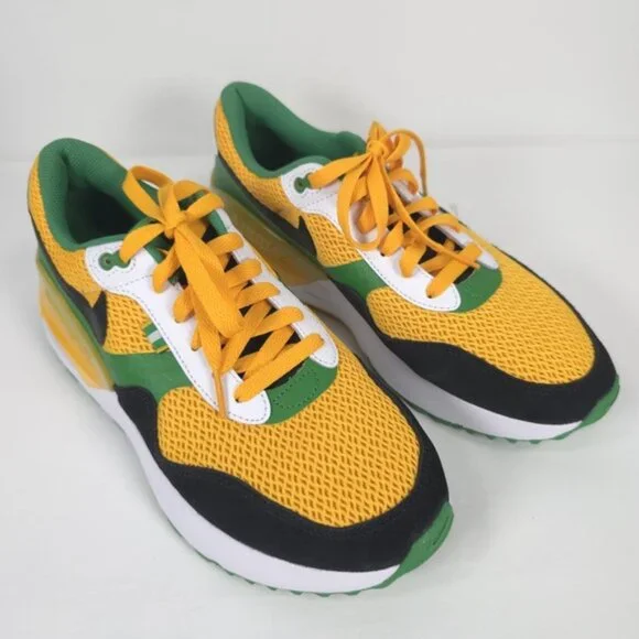 NWOT NIKE AIR MAX SYSTM OREGON DUCKS UNISEX Sneakers‎ Shoes DZ7738-700 Size 8